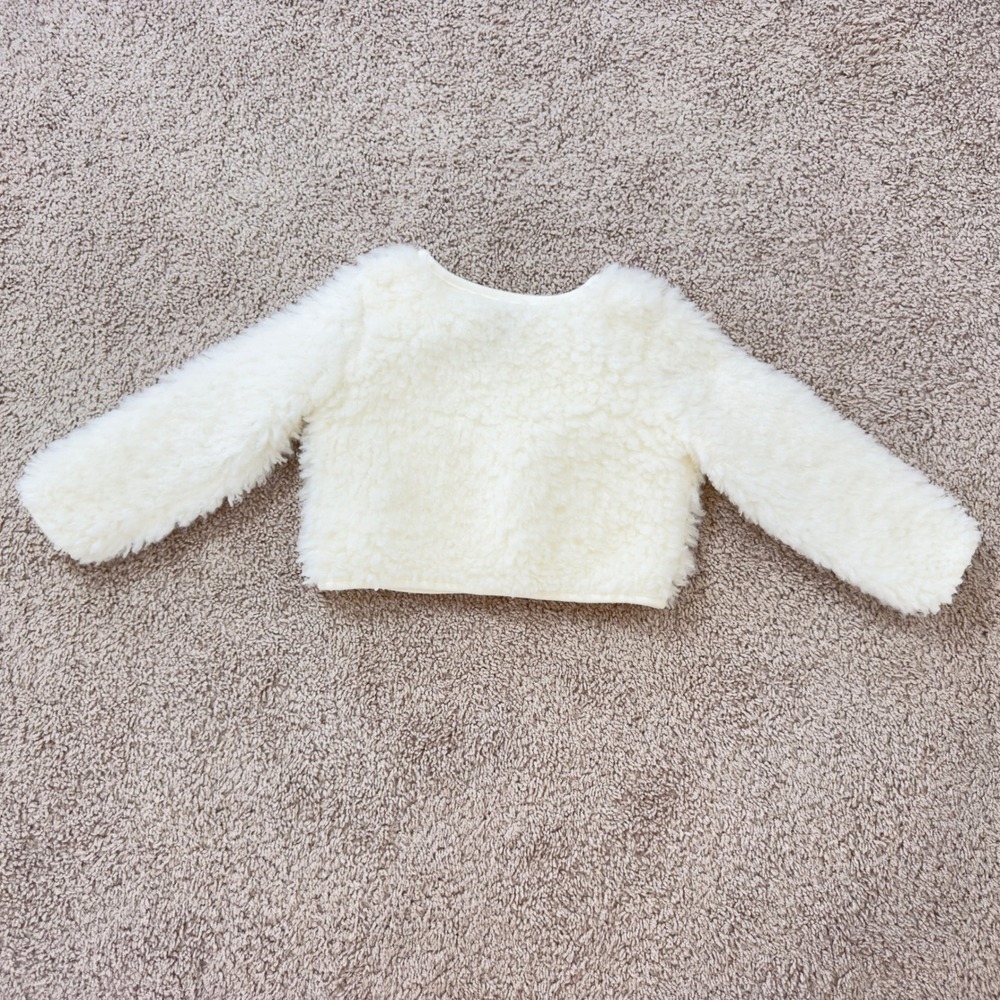 Girls 3pc Top Bundle Nutmeg Fairy Tee Pippa & Julie Faux Fur Shrug Camisole 4-5 - Picture 10 of 16